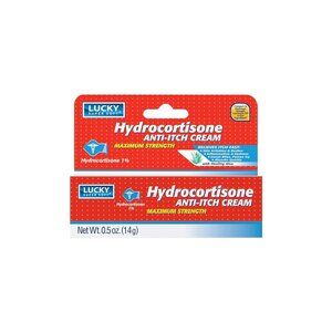 Lucky Super Soft Hydrocortisone, Anti-Itch Creme, 0.5 Ounce